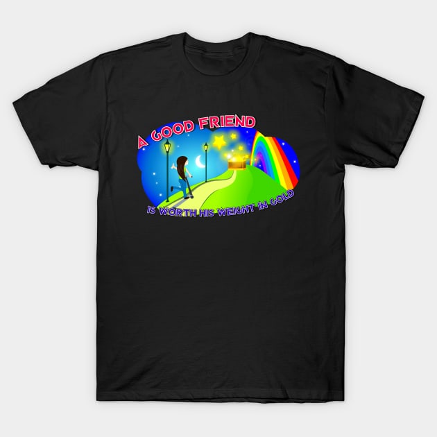 Friendship T-Shirt by jackal807